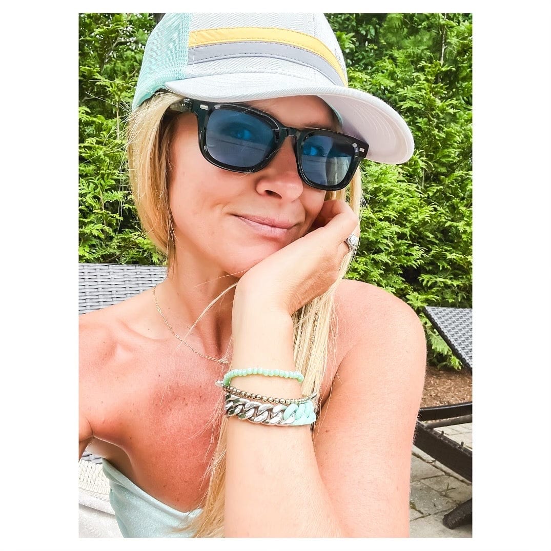 Jetty bracelet - Turquoise & silver