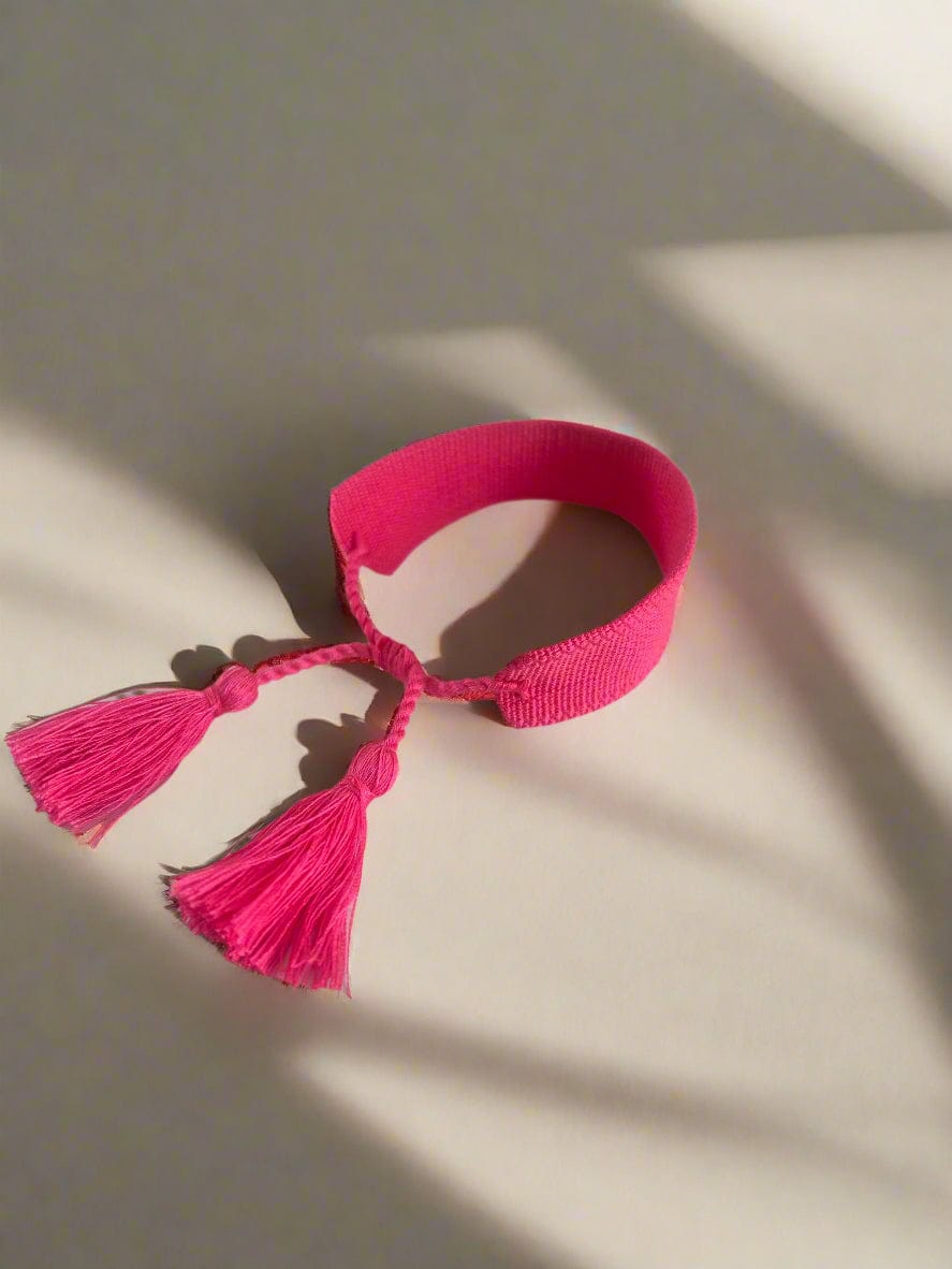 Summer Days bracelet - Fuchsia pink