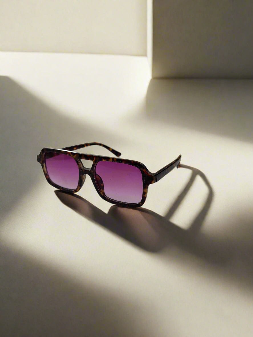 Cisco sunglasses - Tortoise frame/pink lens